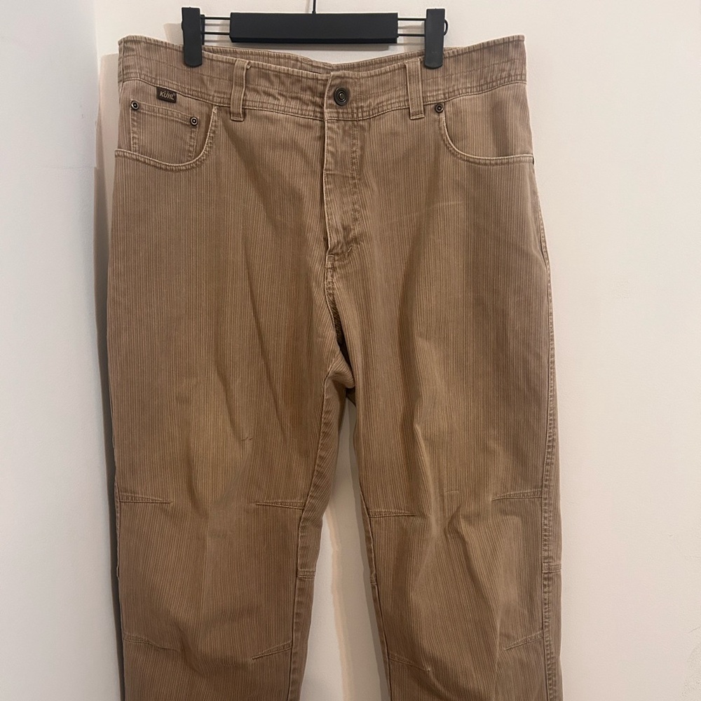 Kuhl Free Rydr 1st Gen Outdoor Climbing Pants Mens Size 36WX32L Brown